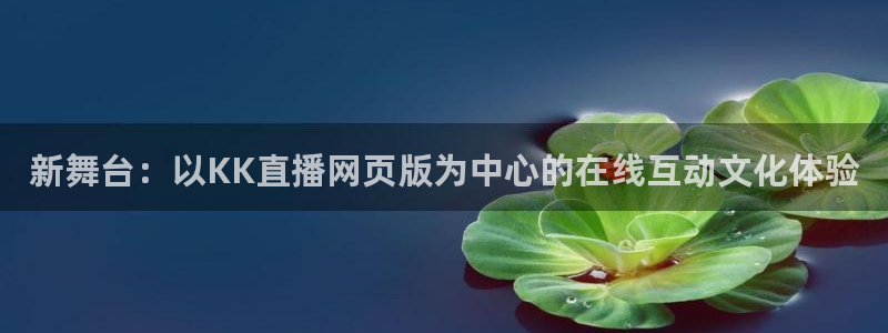 jrs直播吧乐球吧低调：新舞台：以KK直播网页版为中心的在线互动文化体验
